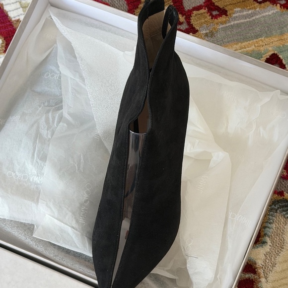 Jimmy Choo Suede Booties size 37.5 - Picture 3 of 6